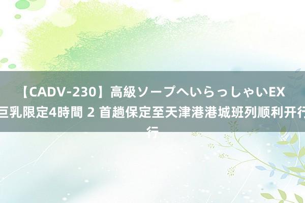 【CADV-230】高級ソープへいらっしゃいEX 巨乳限定4時間 2 首趟保定至天津港港城班列顺利开行