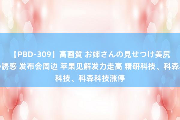 【PBD-309】高画質 お姉さんの見せつけ美尻＆美脚の誘惑 发布会周边 苹果见解发力走高 精研科技、科森科技涨停