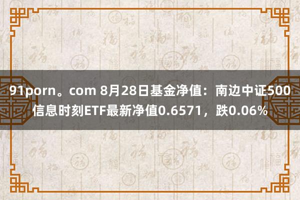 91porn。com 8月28日基金净值：南边中证500信息时刻ETF最新净值0.6571，跌0.06%